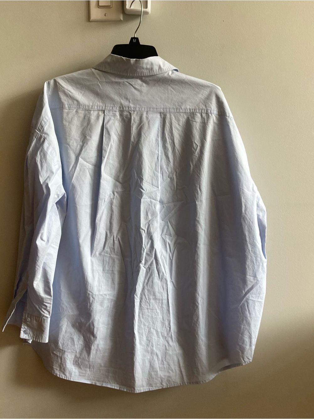 Embroidered oversized button down - Picture 6 of 6